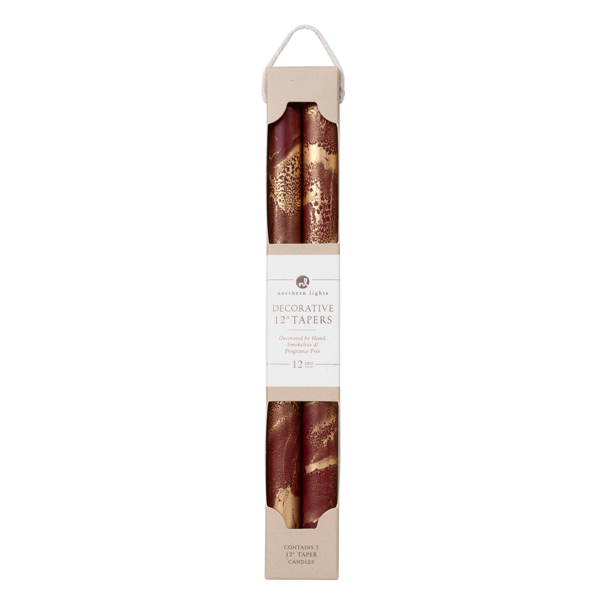 Northern Lights - Vente Bougies/bougeoirs coniques - Bougies coniques décoratives 12" paquet de 28