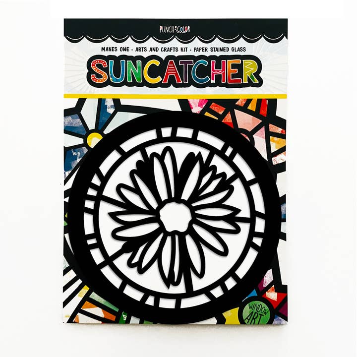 Punch of Color - Vente Kit de bricolage – enfant - Kit Suncatcher Suncatcher1