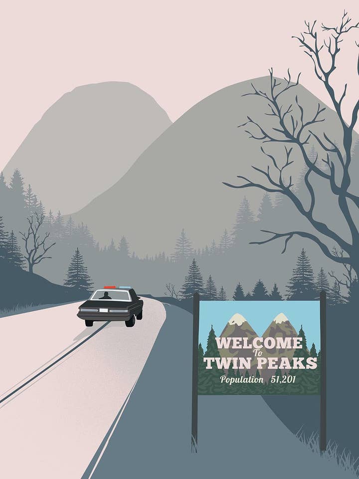 2 Toast Design - Bienvenido a Twin Peaks para venta al por mayor de BLUE SHAKER