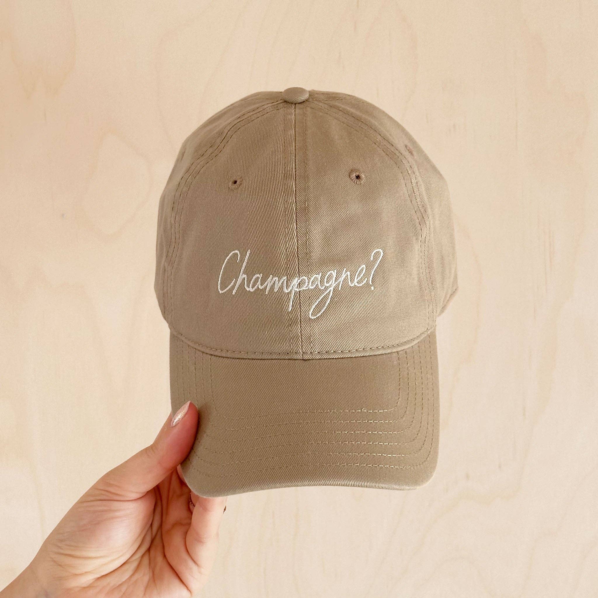 Alphabet Bags - Wholesale Baseball Cap - Unisex - Champagne? - Cotton Baseball Cap1