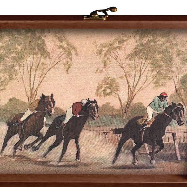 Wood Expressions - Wholesale Board Game - Grand National Horse Race Game in a Wooden Box7