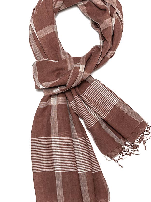 Rice Paper - Brown for wholesale by Indigo Handloom