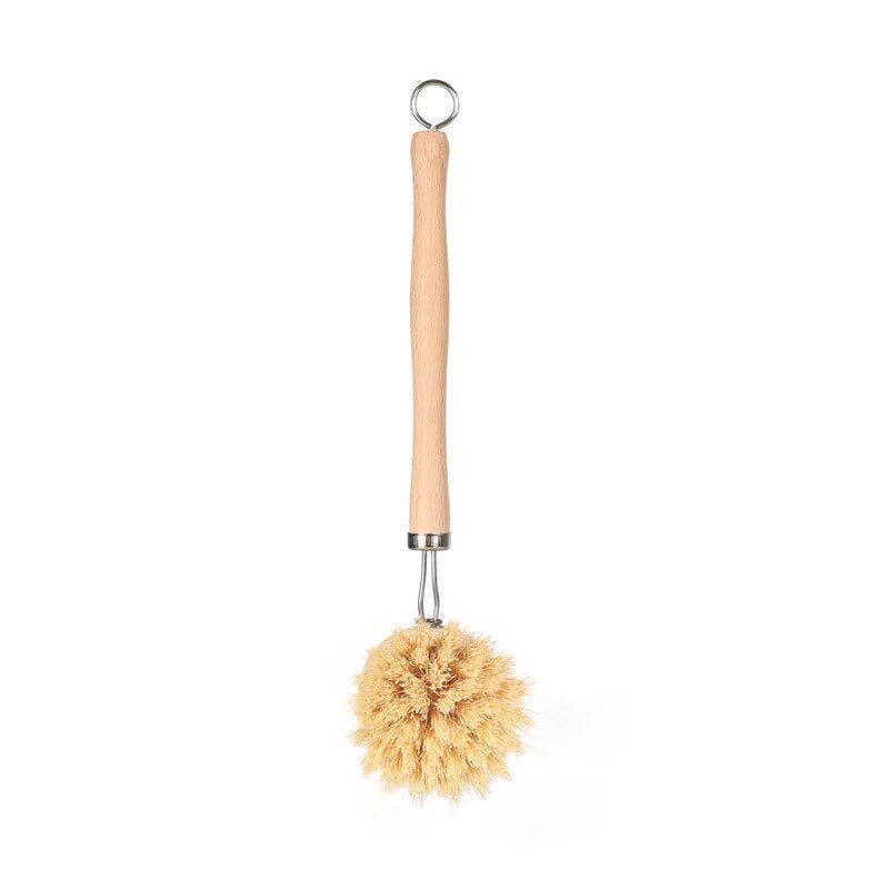 Smile Boutiques - Wholesale Cleaning Brush - Bamboo Sisal Dish Brush - Zero Waste Kitchen Brush3