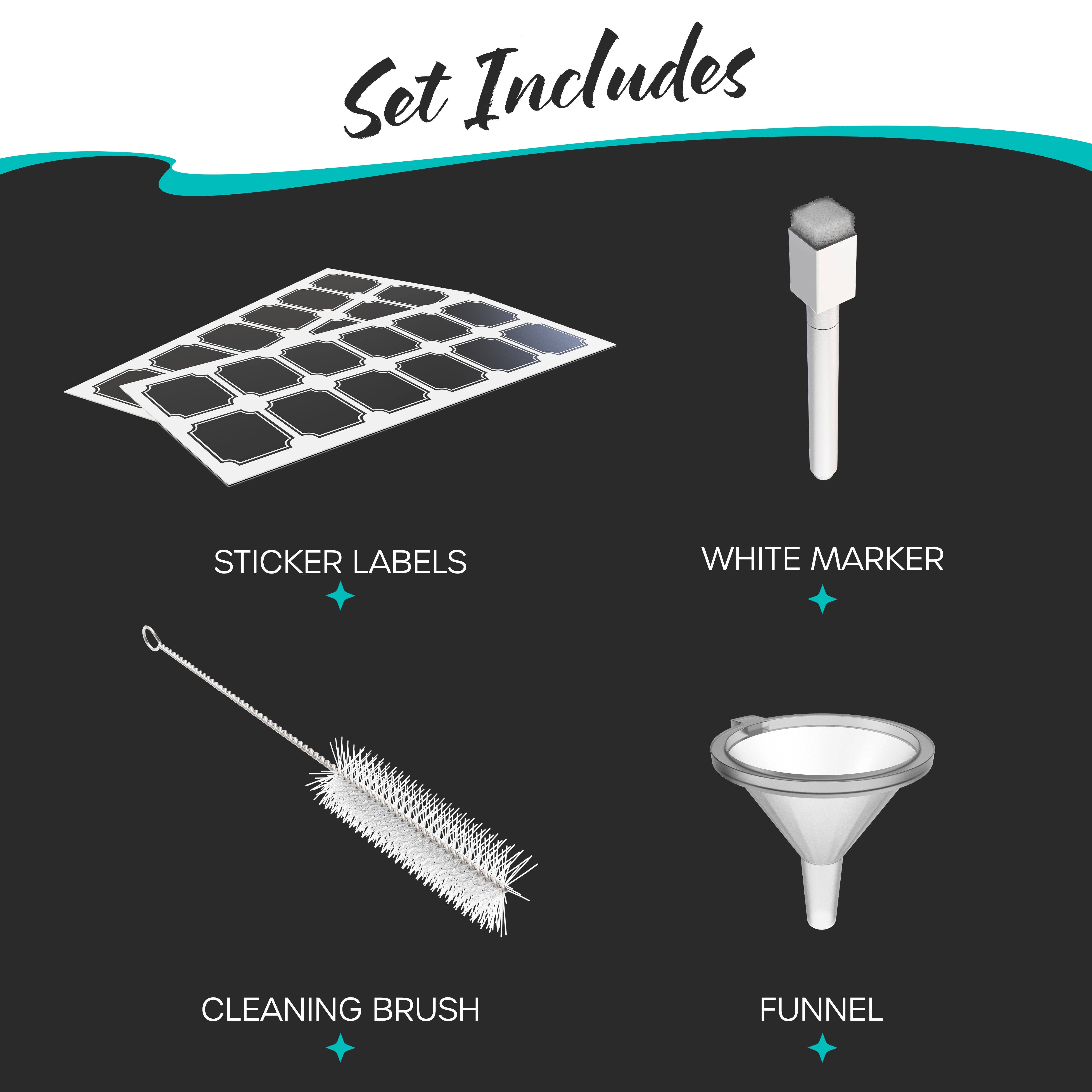 Nevlers – wholesale Sprayflaska – Sprayflaskor i klart glas - 2 oz.5