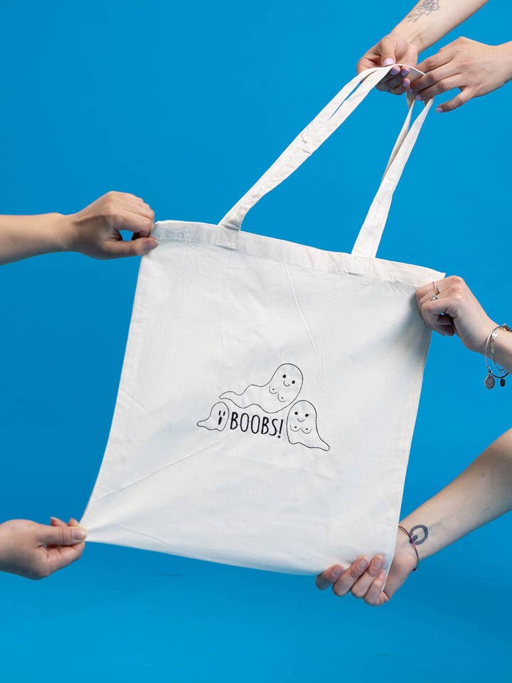 Boobs - Tote bag for wholesale by Sara's threads