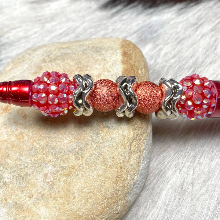 Fiona Accessories - Wholesale Pen - Beaded Pen Writing Instrument Stationery Colorful Gift3