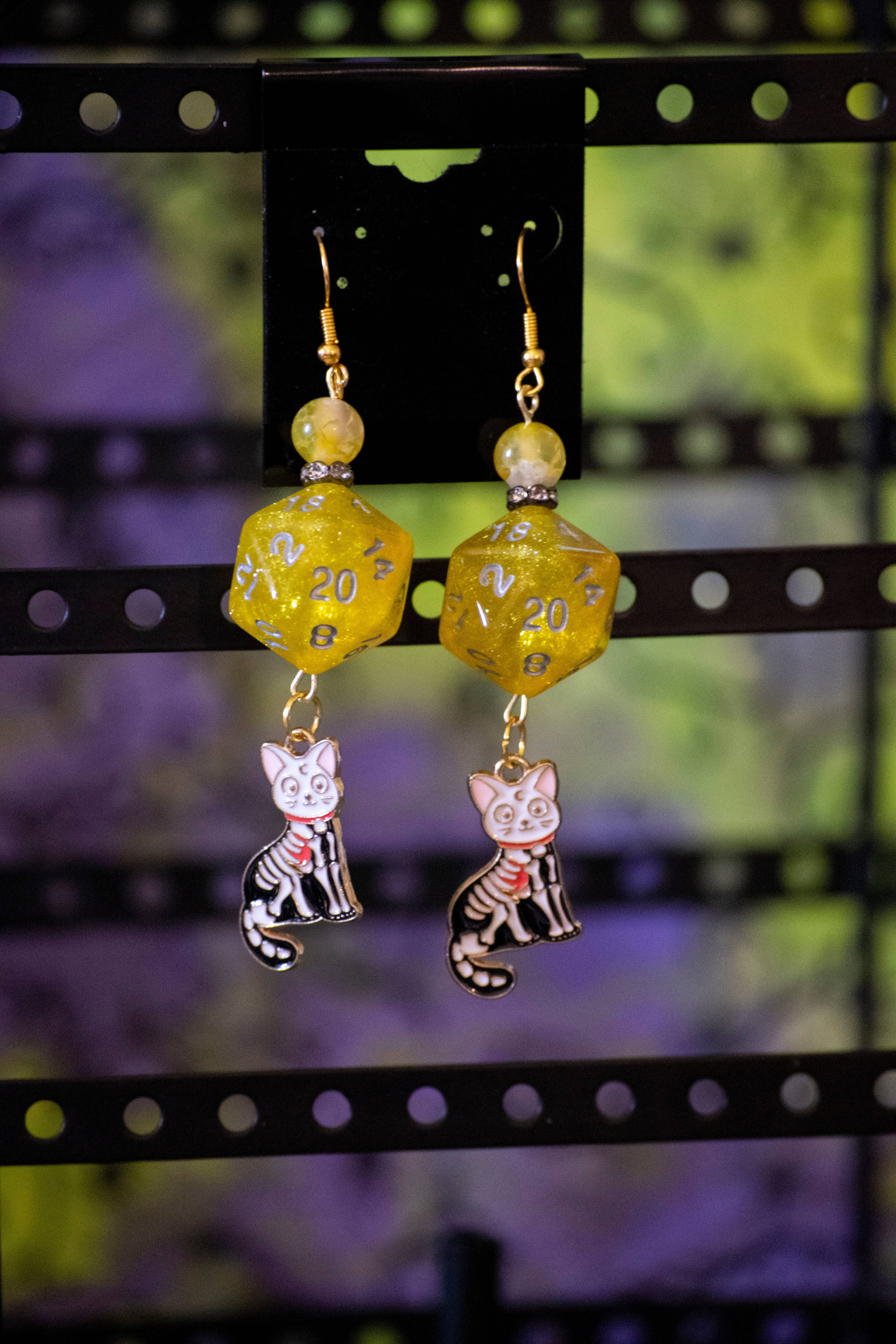 Melody's Menageries (Critical Crystals) - Wholesale Jewelry Set - Dice earring wholesale box18