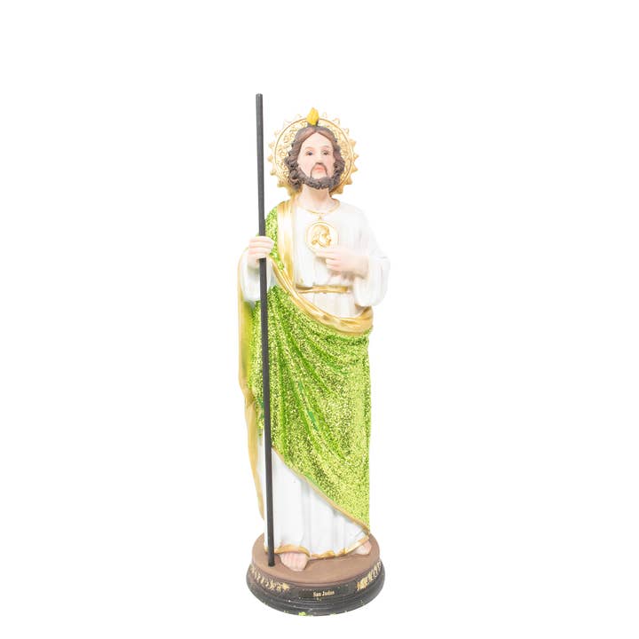 San Judas Tadeo, St. Jude Thaddeus Statue 8,12,16,20,24 inch for wholesale by mrcjsales