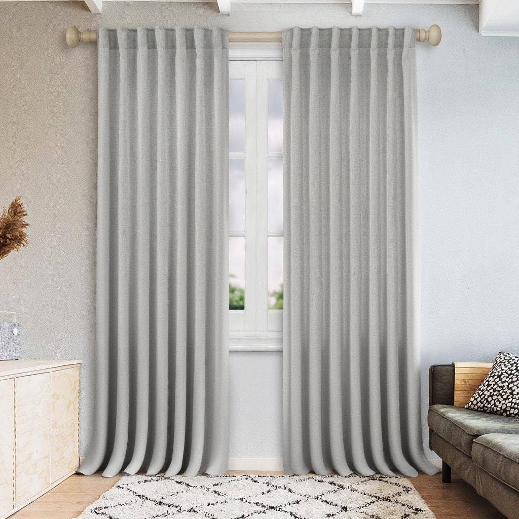 Awesome Home – Engroshandel Gardin – Gardiner i linnedblanding med let filtrering (2 paneler)35