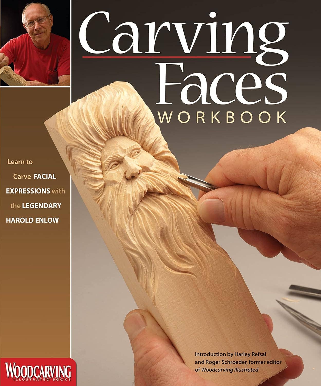 Fox Chapel Publishing - Wholesale Crafts, Hobbies & DIY - Carving Faces Workbook - Learn to Carve Facial Expressions0