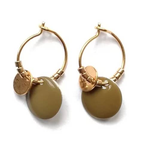 BO - Neela - kaki pour la vente par Lili GINKGO