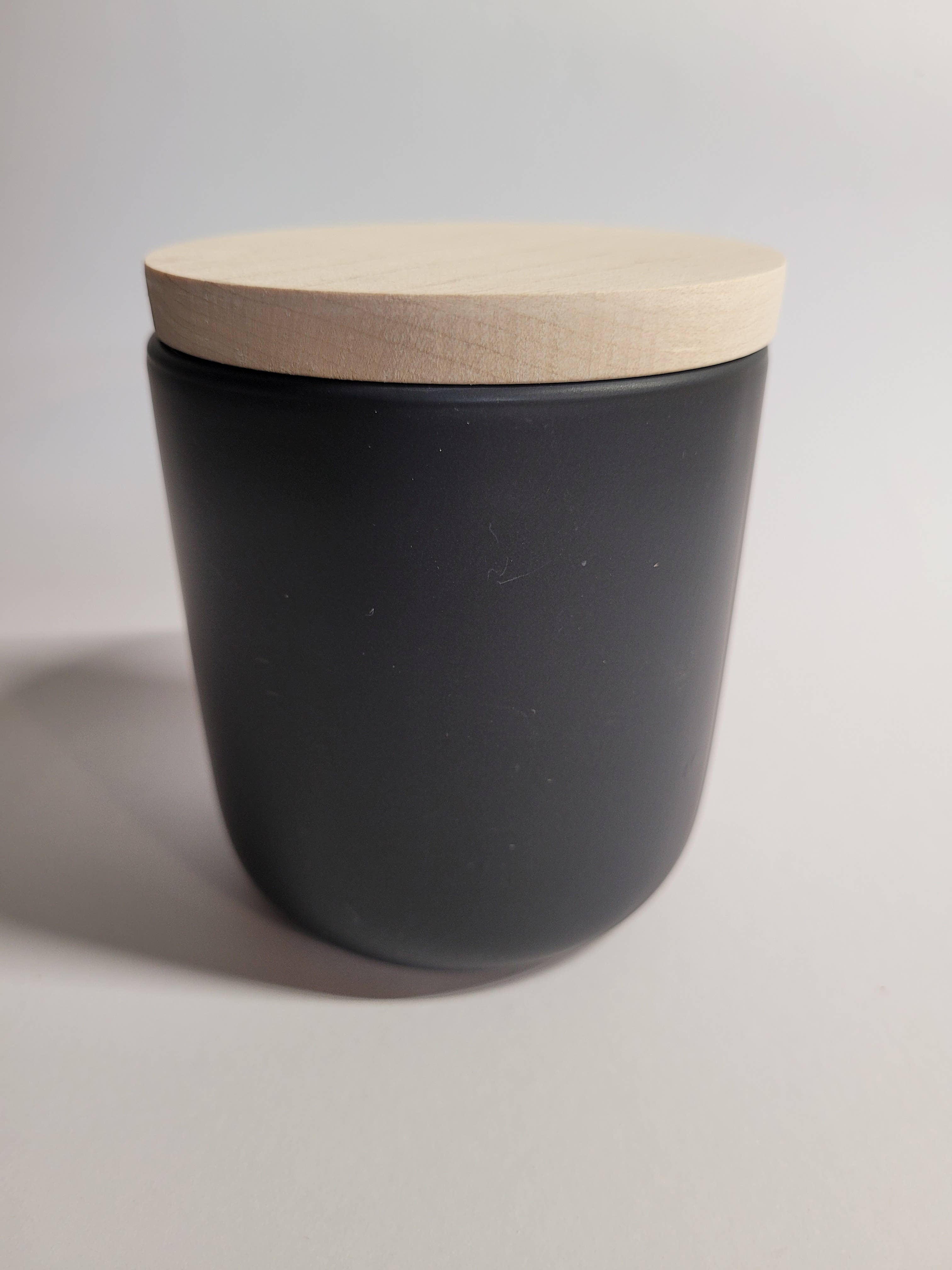 Stephanie Henry Candle Company - Wholesale Jar/Filled Candle - Soy Wax Candle, Ceramic Tumbler, Wood Lid, Multiple Scents3