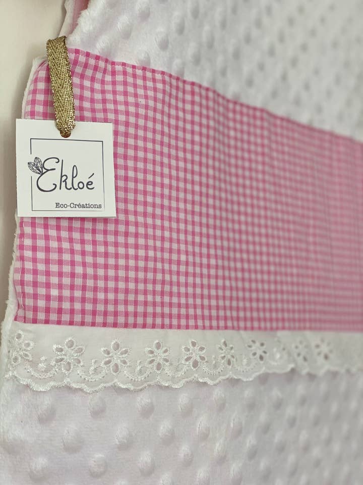 Saco-cama Saint Tropez Vichy Dentelle bebê bebê por atacado de Ekloé