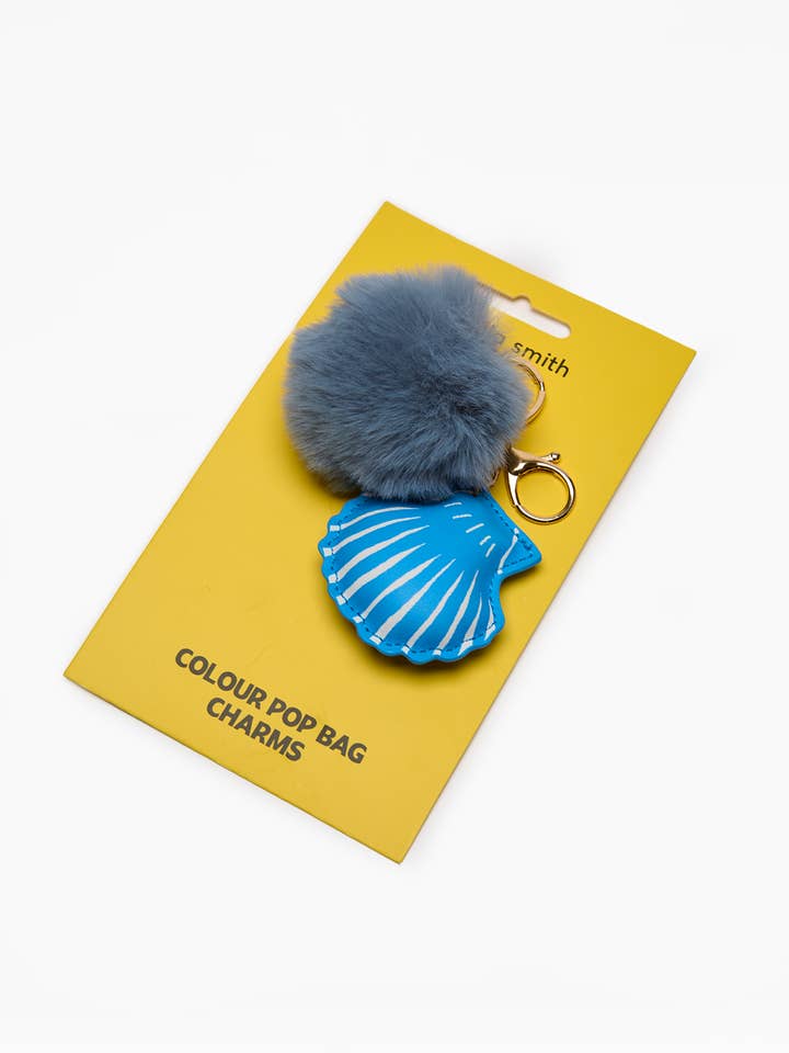 Pom Pom Bag Charm for wholesale by Fenella Smith London