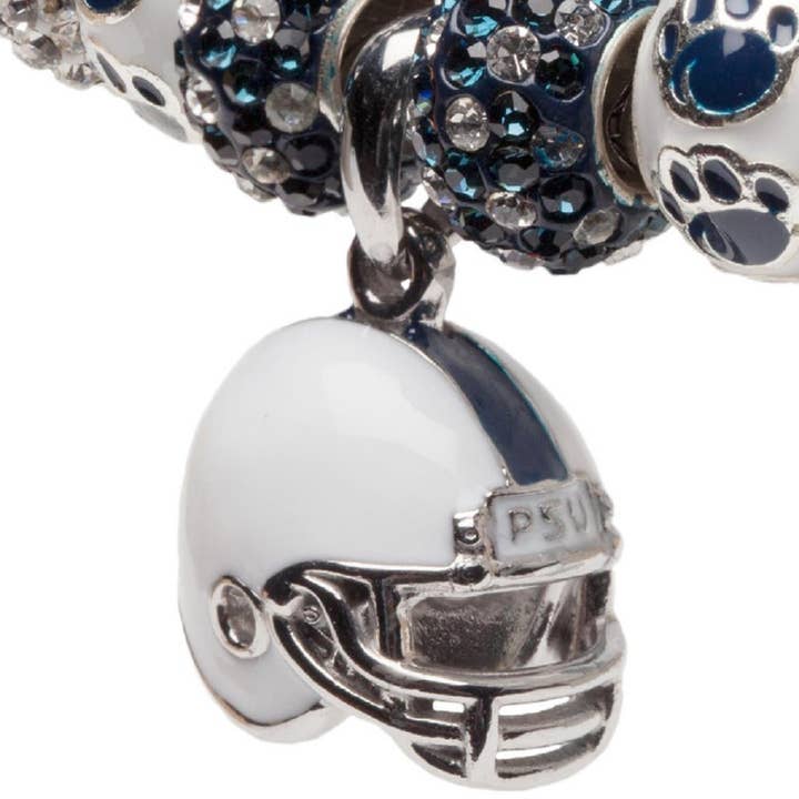 Stone Armory - Wholesale Individual Charm/Pendant - Penn State Football Helmet Bead Charm