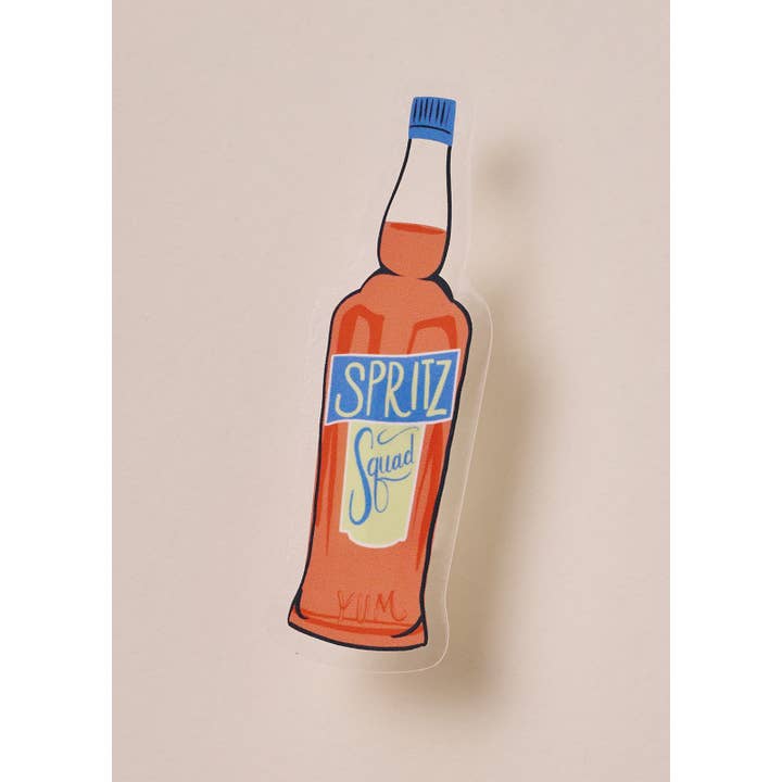 One & Only Paper - Wholesale Sticker - Spritz Squad Cocktail Transparent Sticker