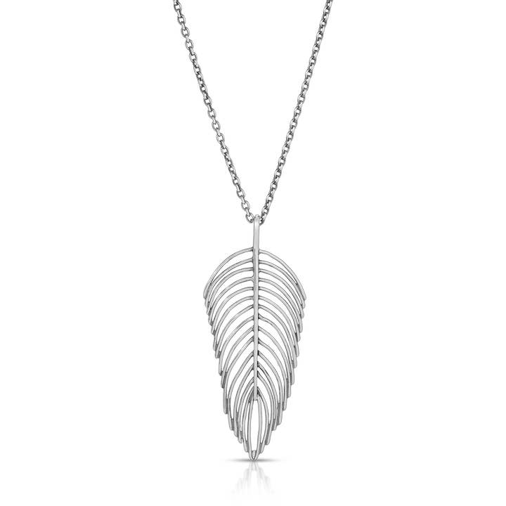 Feather Necklace - Large for wholesale by Jivita
