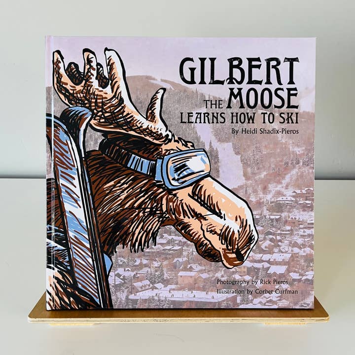 Gilbert The Moose - Rick Pieros Photography - Wholesale Book Stand - Gilbert The Moose - Display Stand