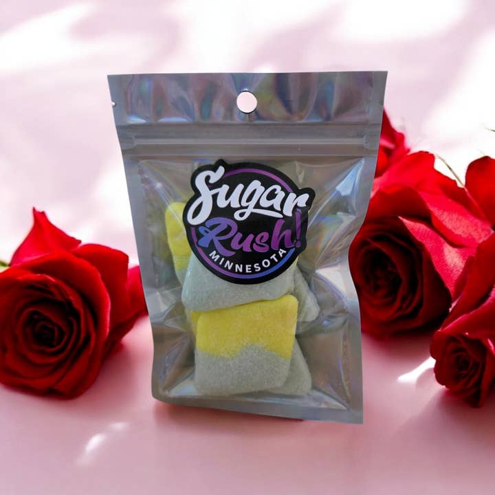 Sugar Rush Minnesota - Wholesale Hard Candy - Swedish Candy, Bubs, Skulls, Ovals, 2.5oz bags.