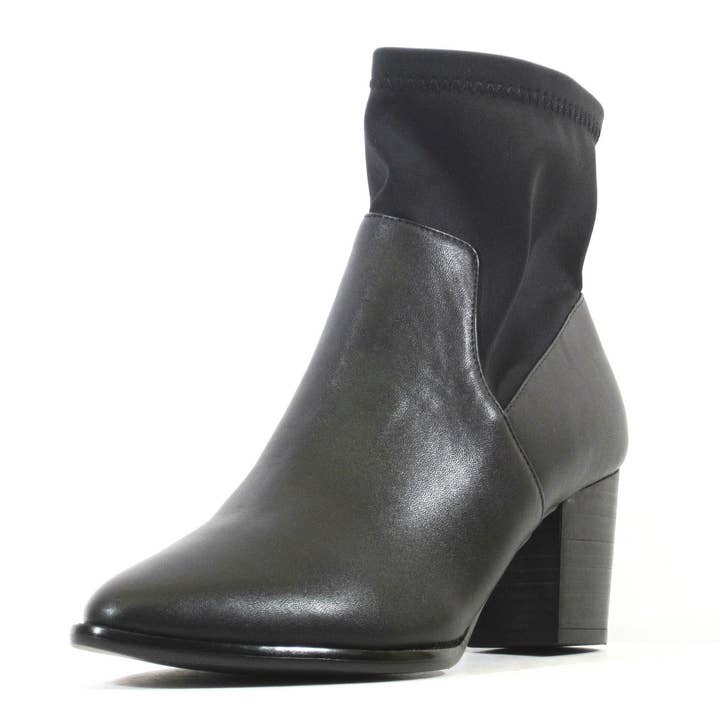 Kingston Pullon Heel Bootie for wholesale by Chelsea Crew