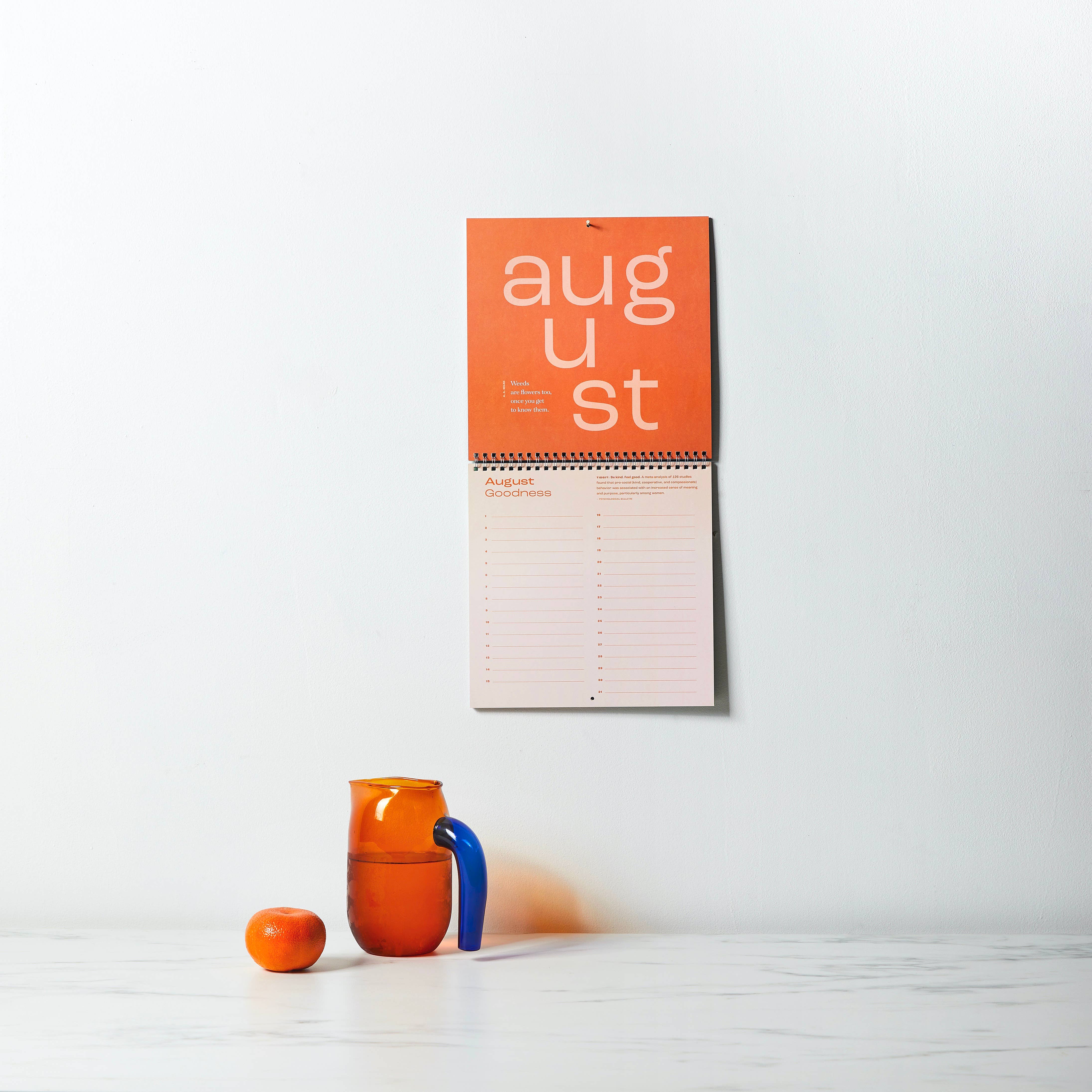 Free Period Press – wholesale Calendar – Calendar of Good: A Gratitude Calendar3