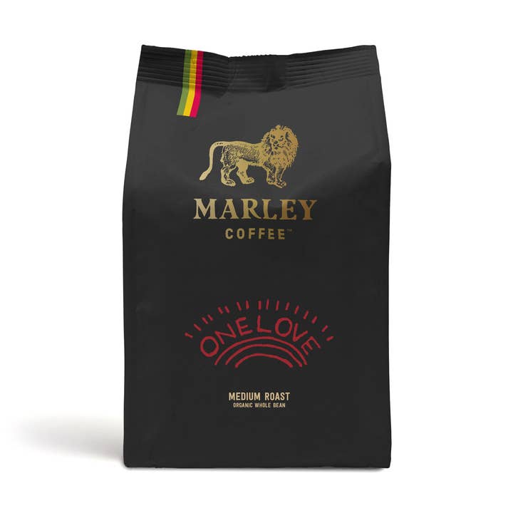 One Love Organic Medium Roast - Marley Coffee - Strength 3 - Beans & Ground for wholesale by MCEU Limited
