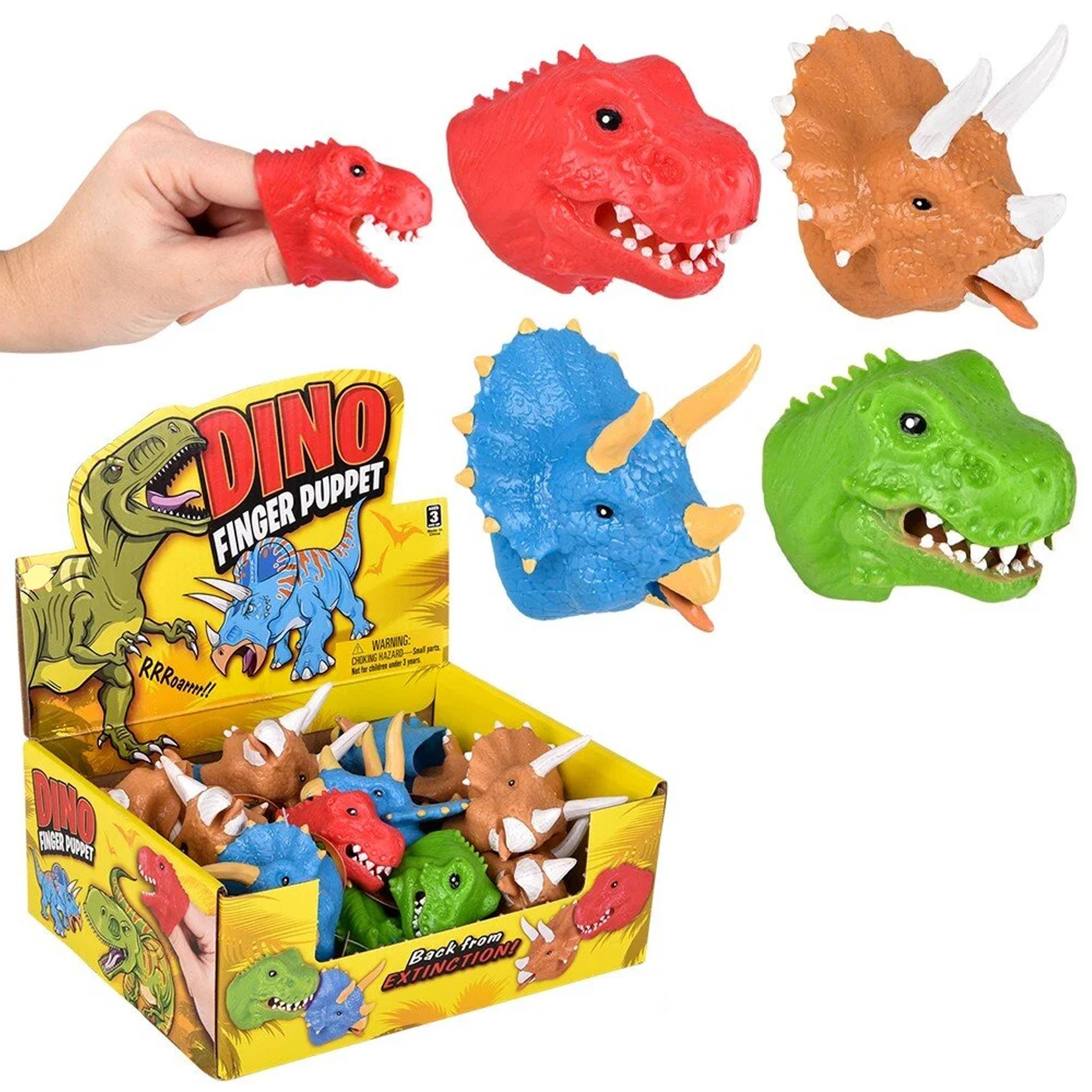 Holiday Farm - Wholesale Finger Puppet - Kids & Baby - Dinosaur Stretchy Finger Puppet Kids Toy In Bulk0