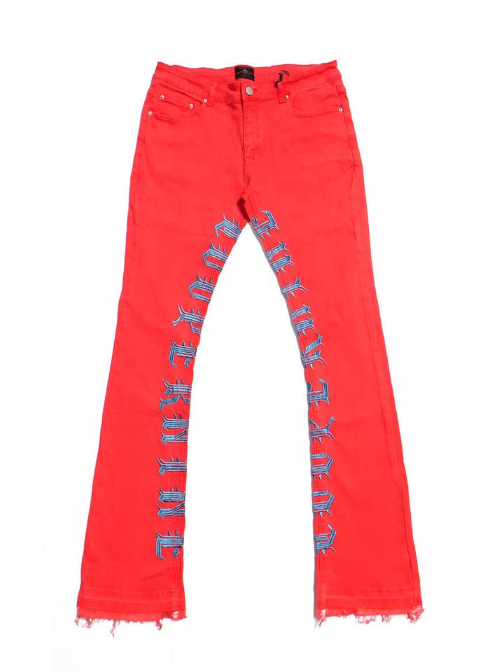505 Desert Stack Jeans Rood voor wholesale door Cooper 9