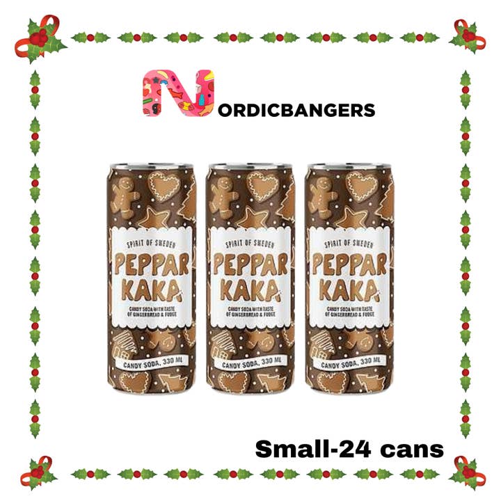 Swedish Candy Soda - Gingerbread Soda för wholesale av Nordicbangers - Swedish Candy Supply