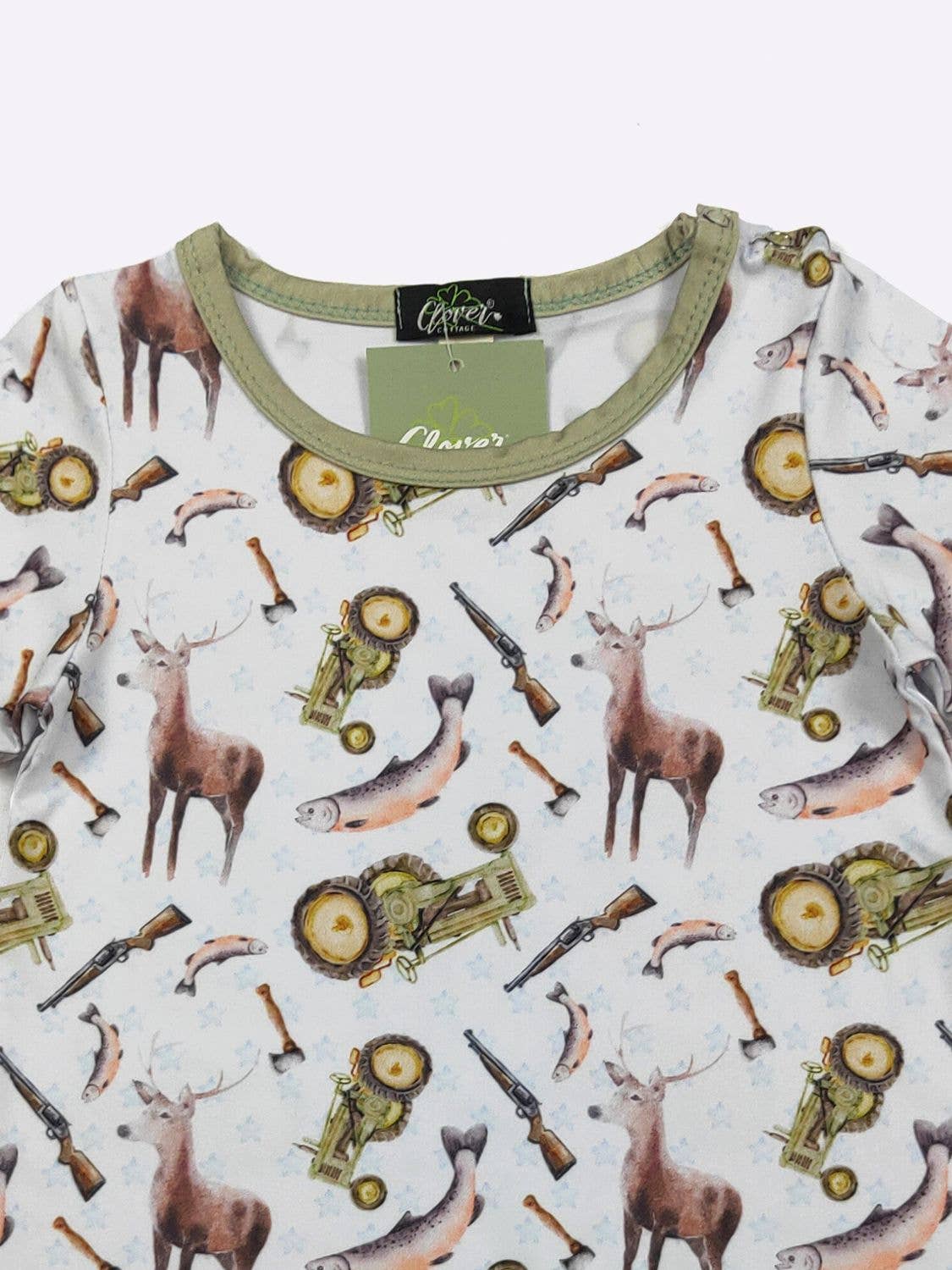 Clover Cottage - Wholesale Jumpsuit - Baby - Country Boy Romper2