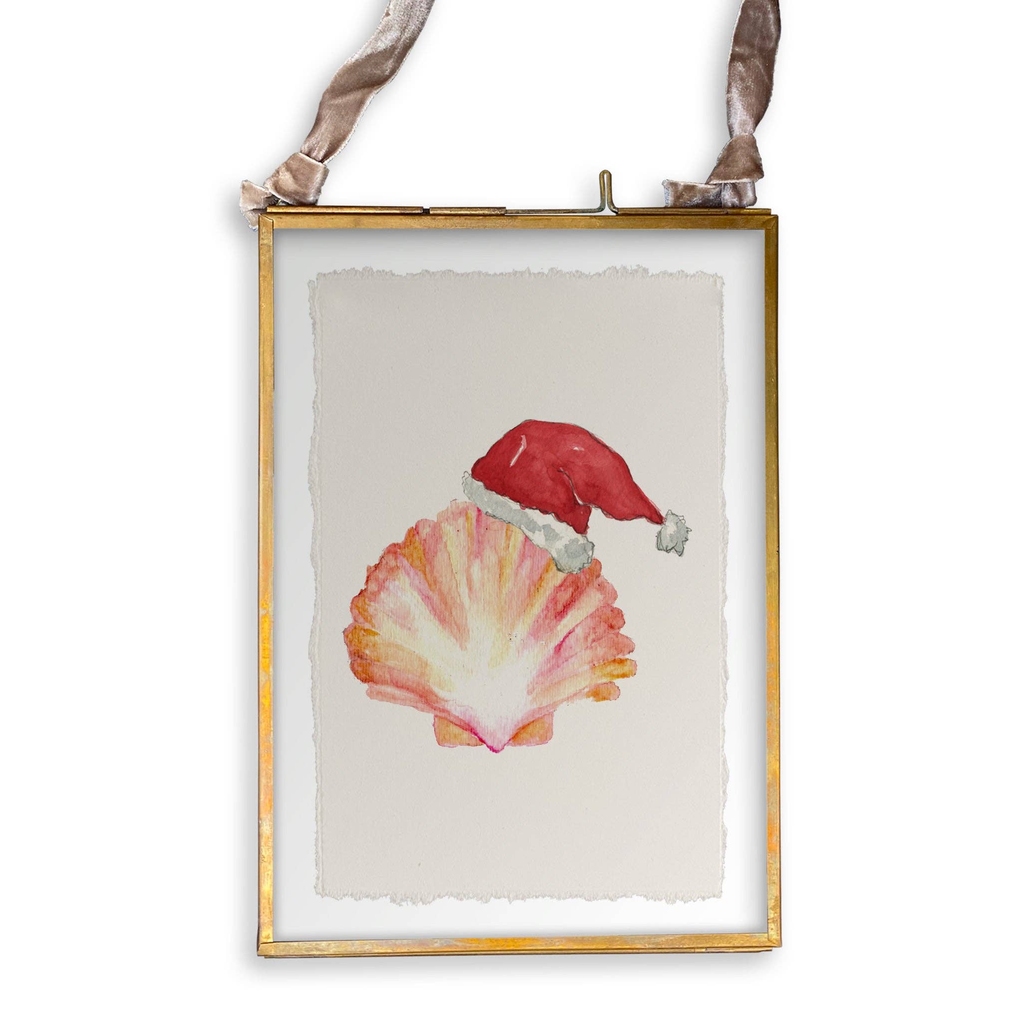 French Graffiti - Vente Torchons - Coquille de pétoncle de Noël13