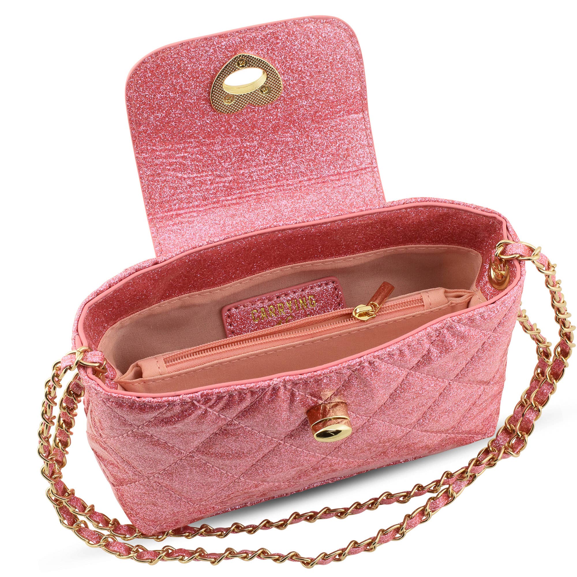 Carrying Kind - Wholesale Crossbody Bag - Kids - Paige: Glitter4