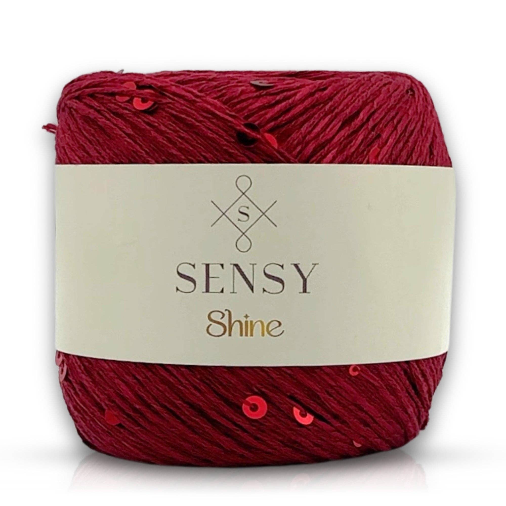 Sensy - Wholesale Yarn - Sensy Shine Yarn, 3.5 oz, 340 yards, Gauge 2 Fine25