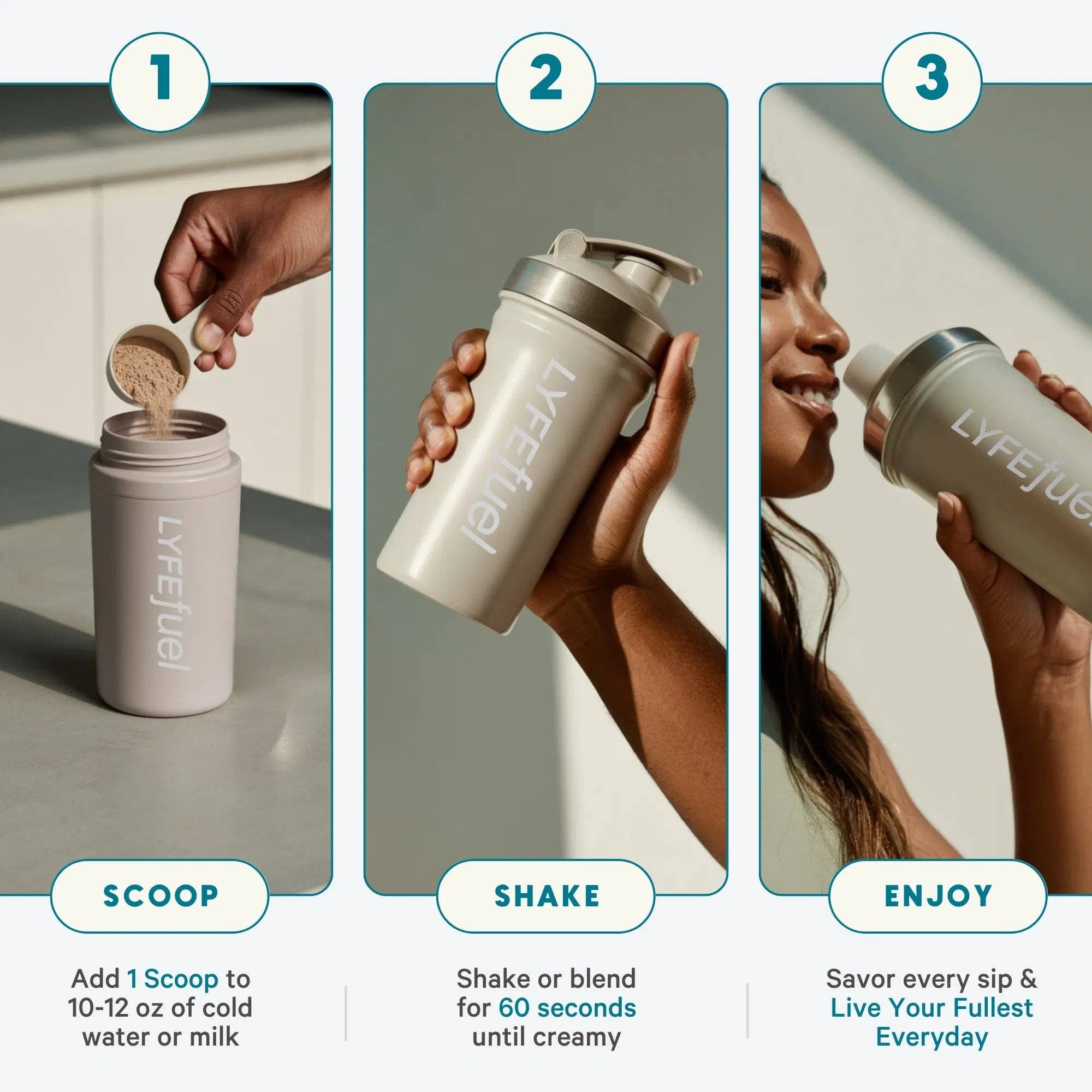 LyfeFuel - Vente Poudres protéinées/superaliments - Shake Essentials13