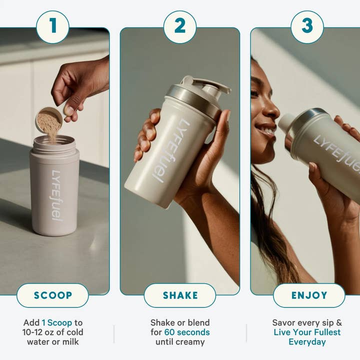 LyfeFuel - Vente Poudres protéinées/superaliments - Shake Essentials13