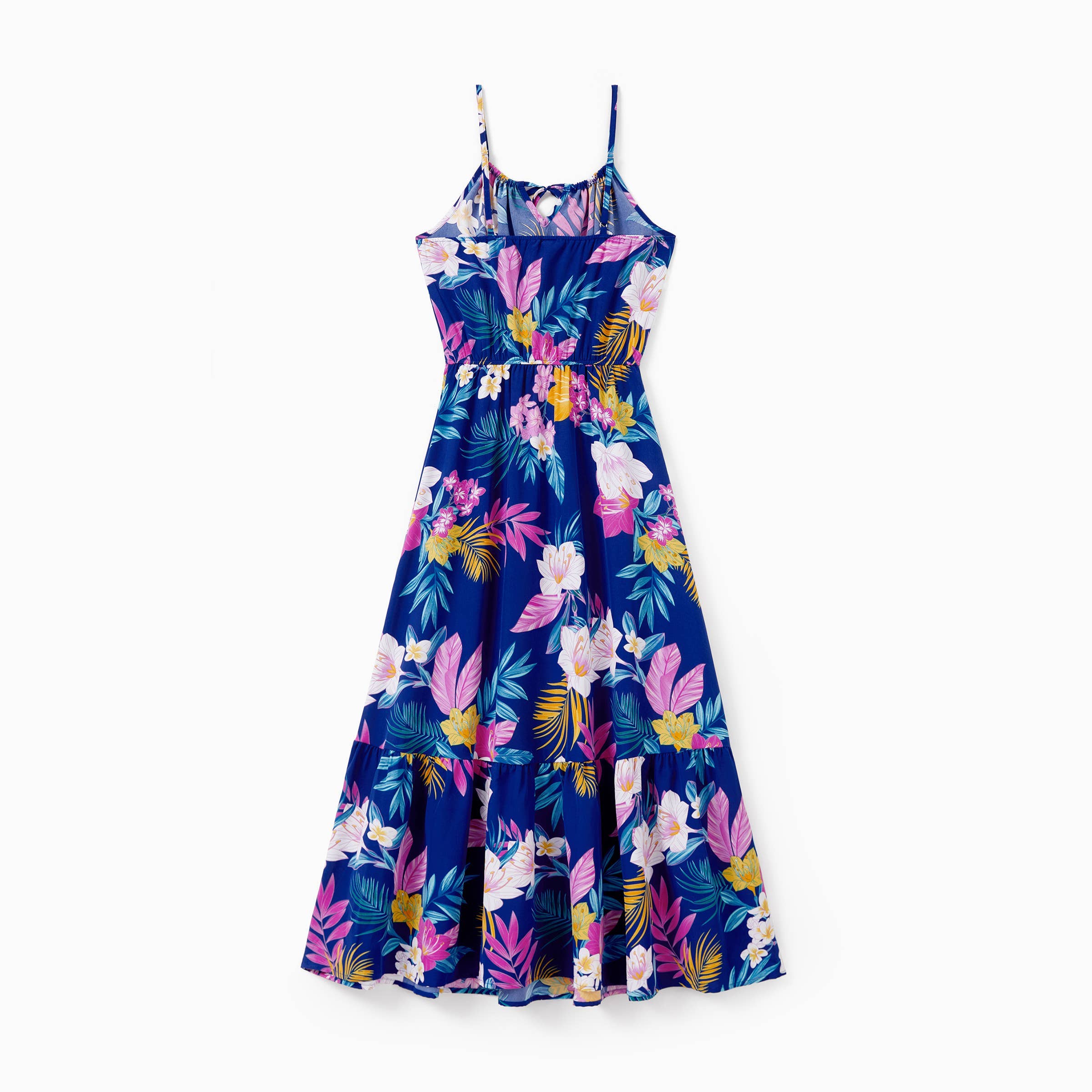 Blu profondo Abito o Set di Camicia e Pantaloncini Tropicale Hawaiano per Famiglia in vendita all'ingrosso su Faire15