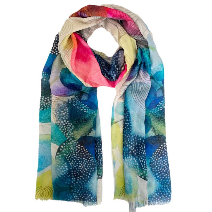 Azure Scarf for wholesale by Chinar