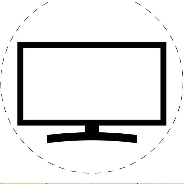 Tampon en caoutchouc à encrage automatique pour téléviseur à écran plat pour estamper des planificateurs d'artisanat pour la vente par Sniggle Sloth