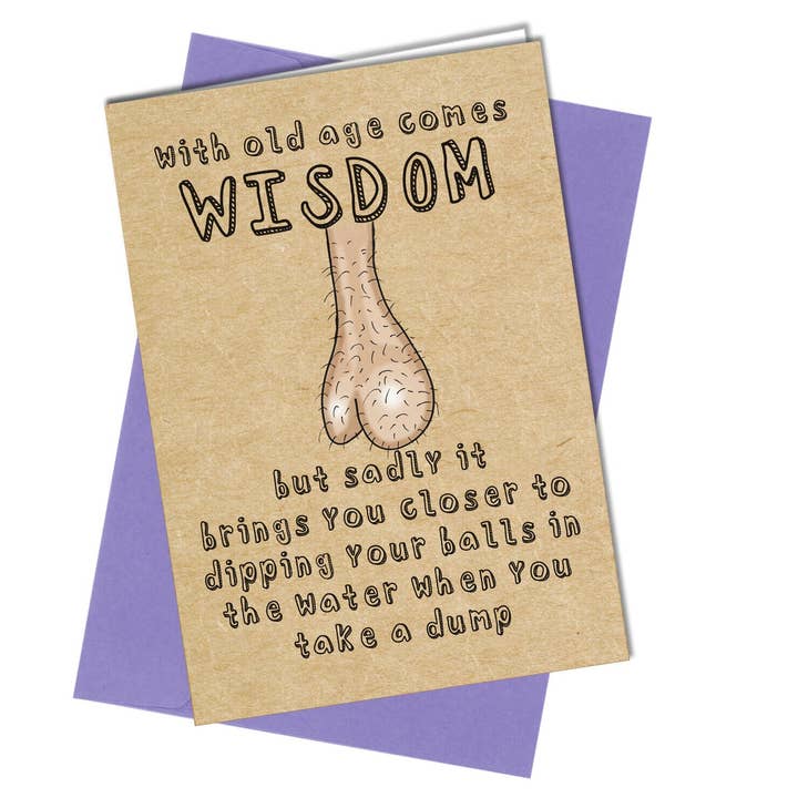 #1016 Wisdom for wholesale by Close to the Bone Greeting Cards and Gifts
