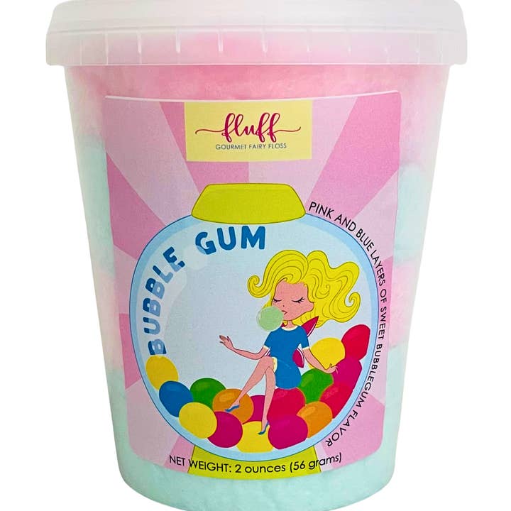 Fluff gourmet fairy floss - Vendita all'ingrosso Zucchero filato - Bubblegum Filato0