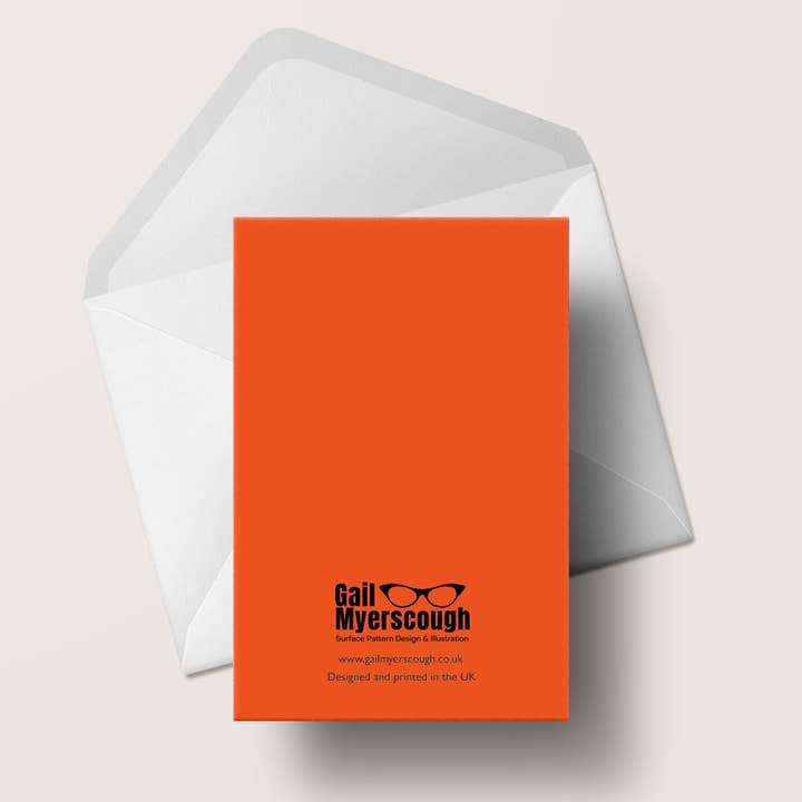 Gail Myerscough - Wholesale Everyday greeting card - Cassette Recorder Greeting Card2