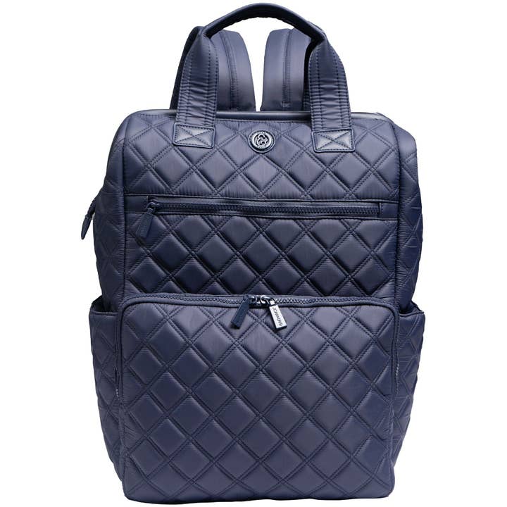 Magid - Wholesale Backpack - Women's - Joan & David Diamond Quilted Puffer Nylon Square Laptop Backpack16