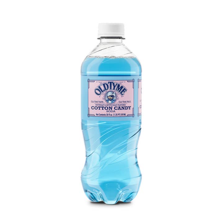 L&F Universal Goods - Wholesale Soda/Carbonated Drink - Old Tyme Soda Cotton Candy 24/20oz