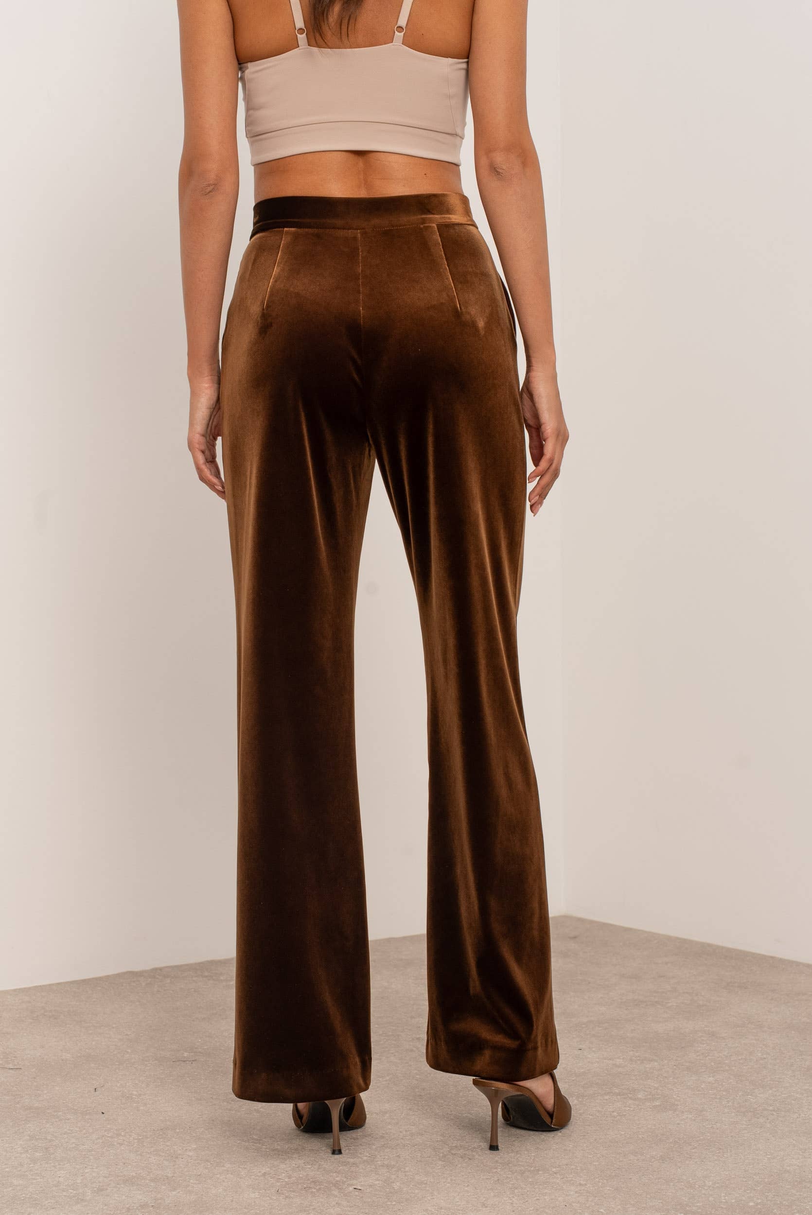 Attentif Paris - Vente Pantalon – femme - Pantalon Velours coupe droite40