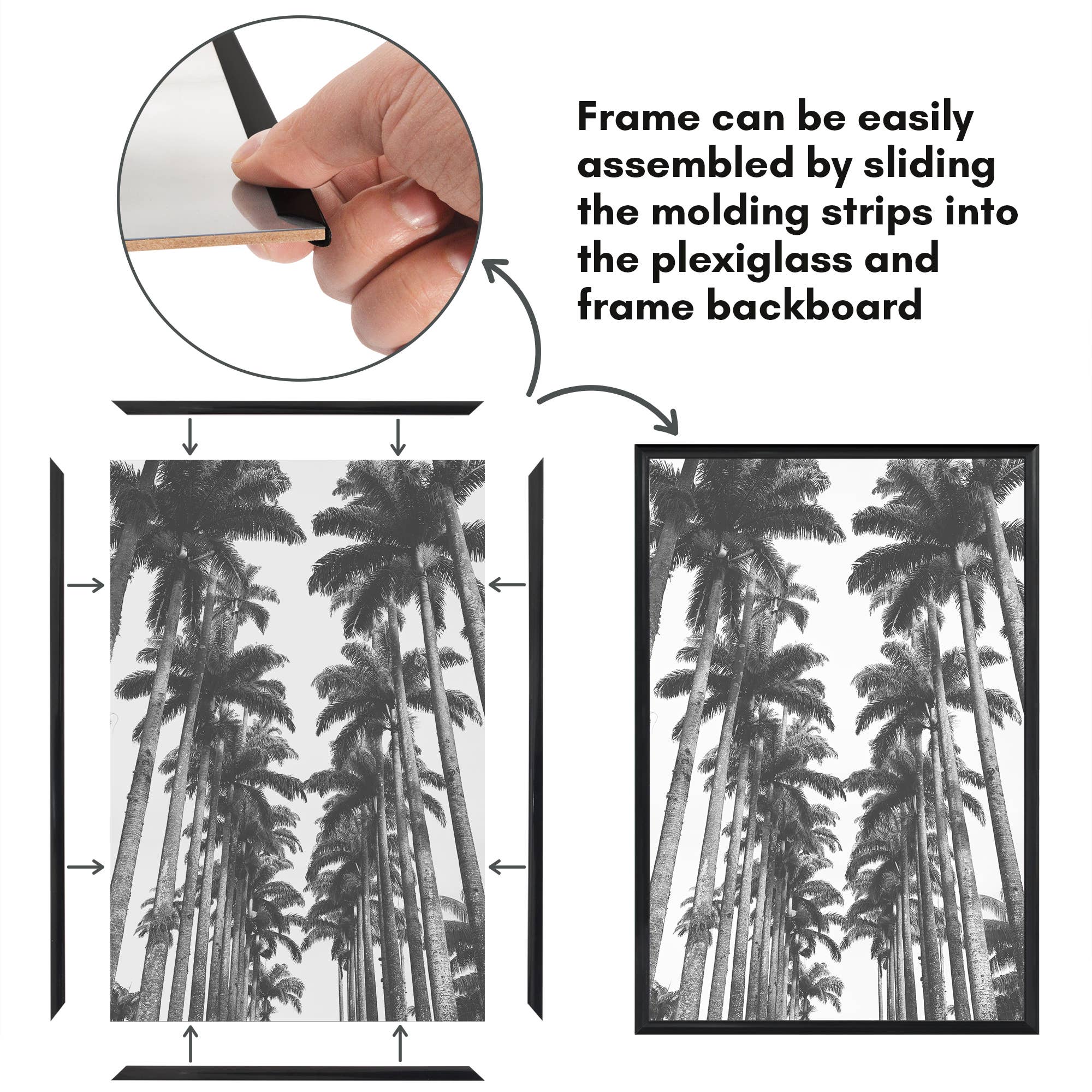 Americanflat - Wholesale Picture Frame - 3 Pack Lightweight Poster Frames13