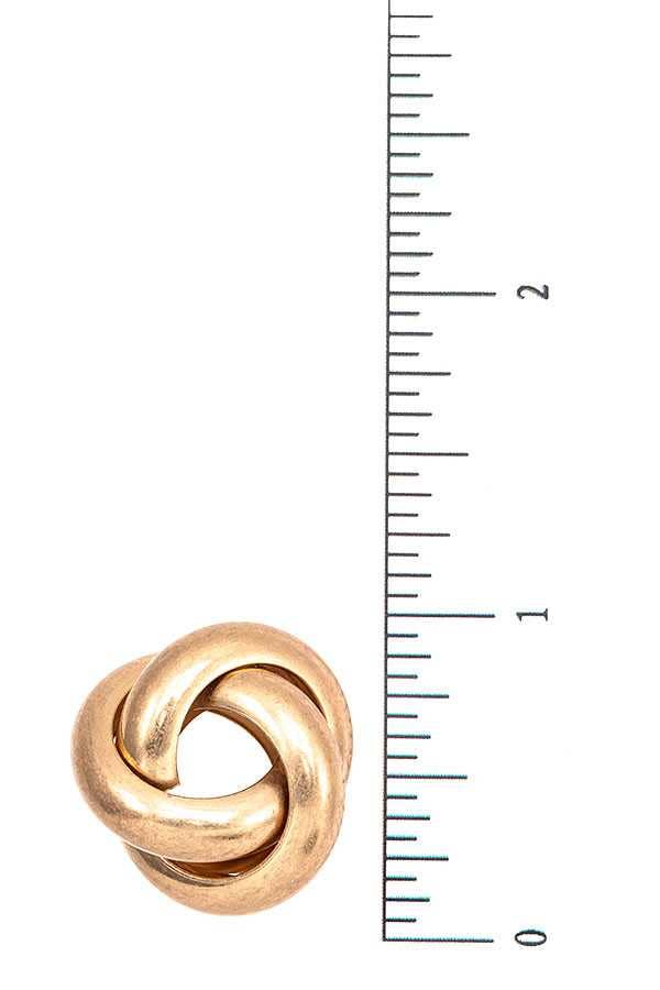 anbfashion - Wholesale Dangle Earrings - KNOT POST EARRING  6202