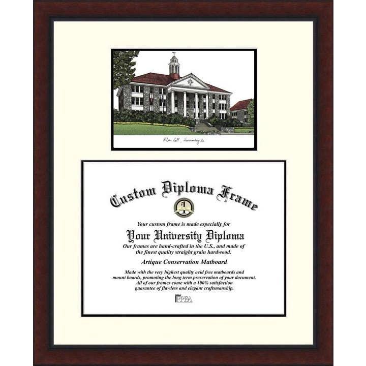 James Madison University Legacy Scholar Diploma Frame for wholesale by Campus Images