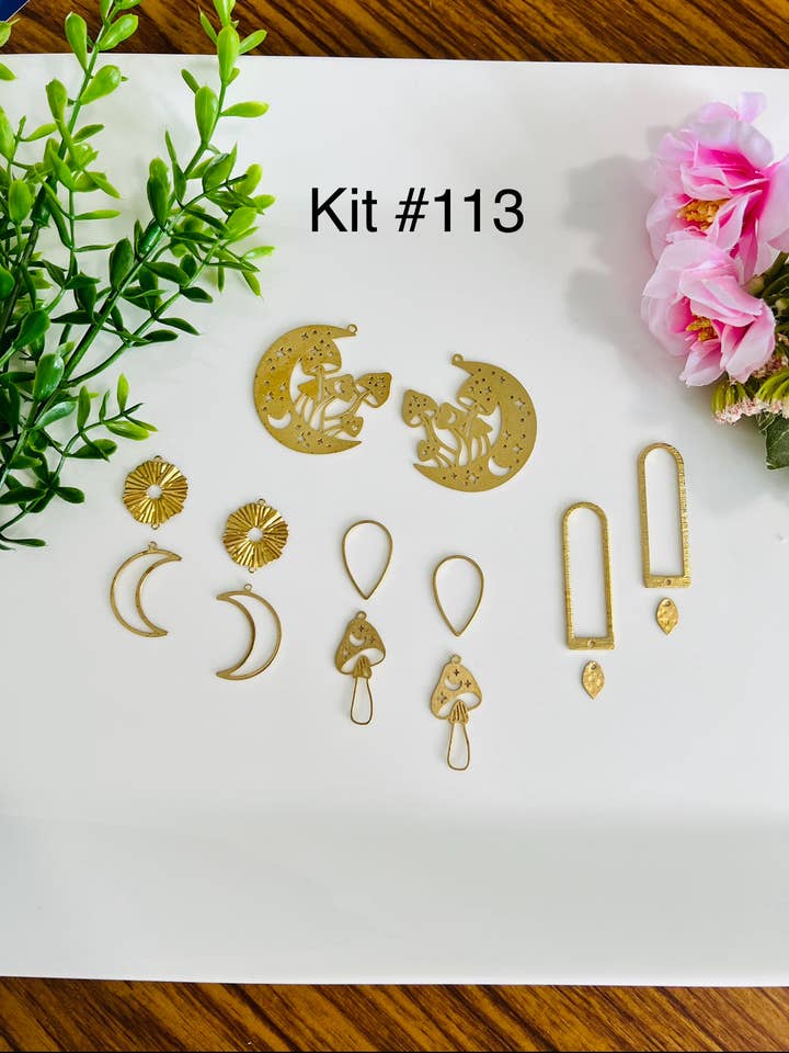 Kit #113 - Mushy Garden 🍄 for wholesale by Ammil Design LLC