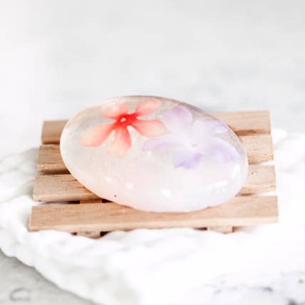 Sabonete transparente de gota de chuva por atacado de HeritagehouseCo