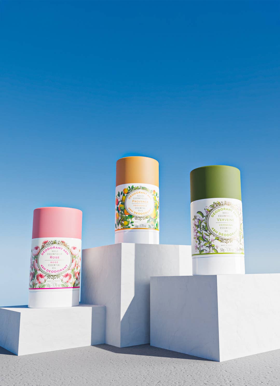 Panier Des Sens - Vente Déodorant – femme - Déodorant peaux sensibles 50g | Rose 1